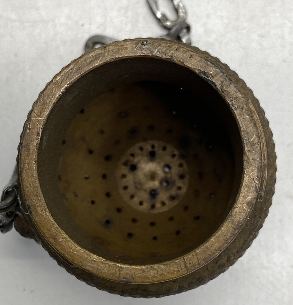 VINTAGE BRASS FIRE HOSE NOZZLE END
