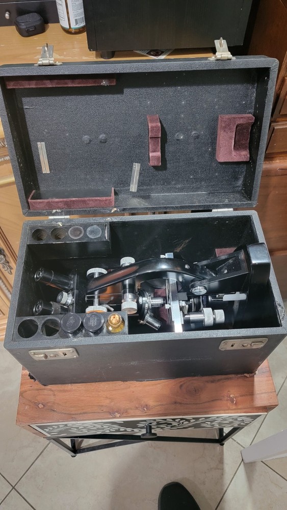 Ernst Leitz Wetzlar Microscope Vintage Leitz Microscope