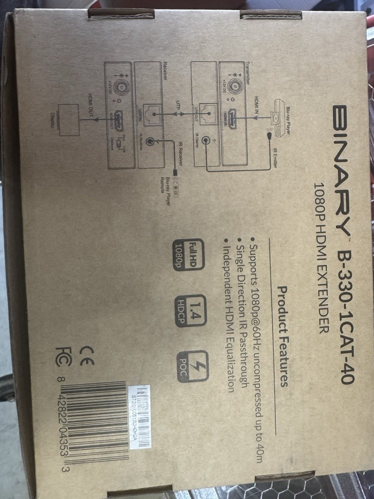 Binary b-330-1cat-40