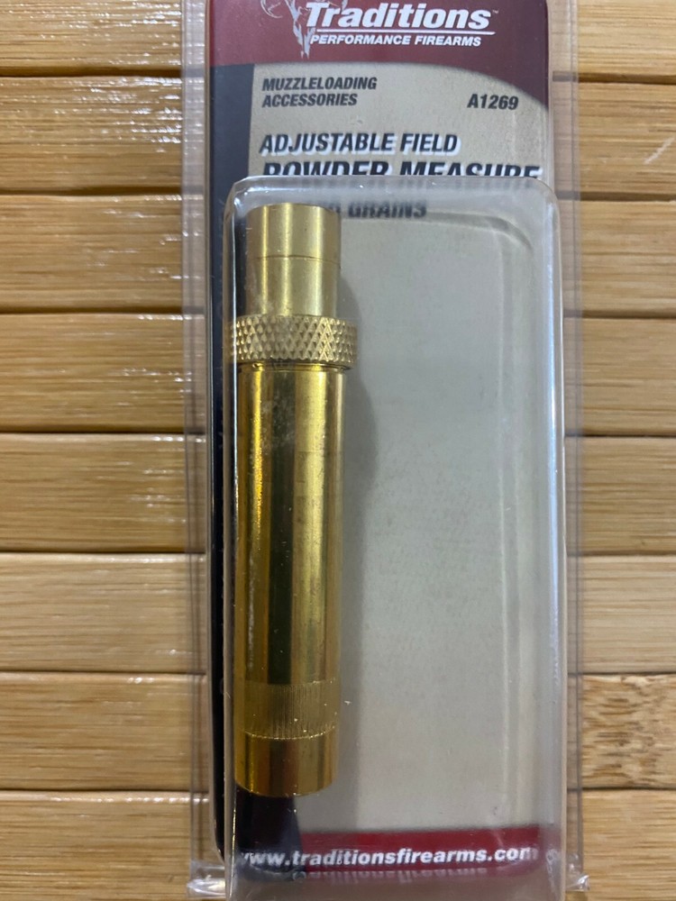 Traditions Muzzleloader Powder Measure, Item # A-1269, Adjustable 30-120 grains