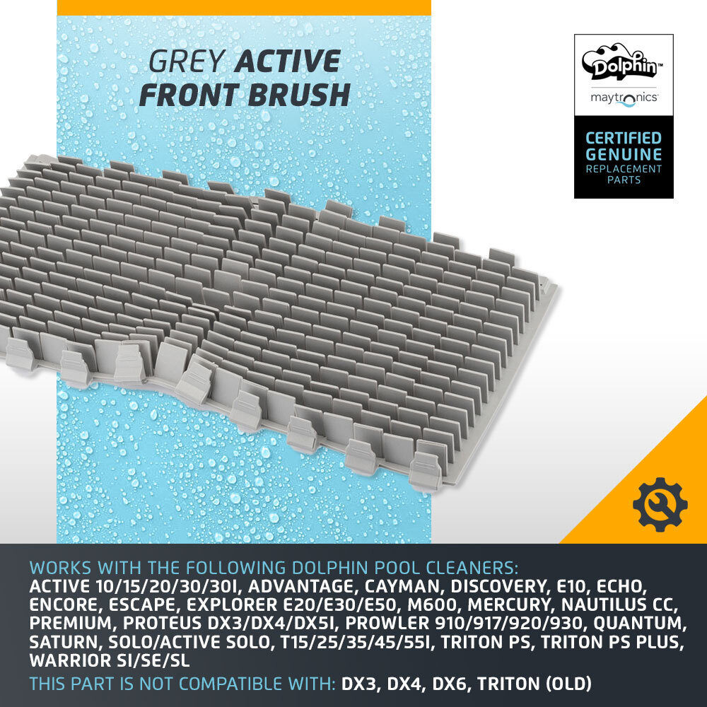 Dolphin Maytronics Grey Active Brush MAY-201-3227 9983122-R1 Replacement Part