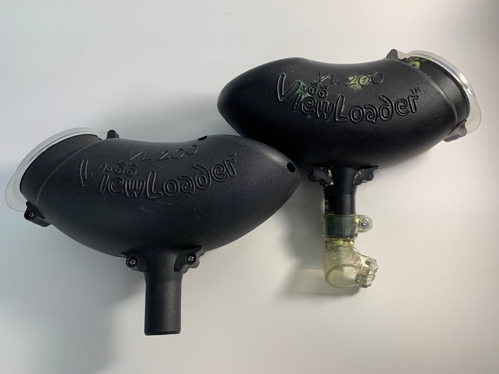(2) VL 200 ViewLoader Paintball Loader Hopper Feeder