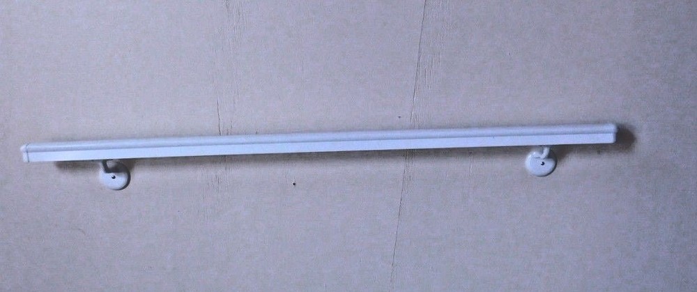 4' Aluminum Hand Rail Kit White  Safety Durable