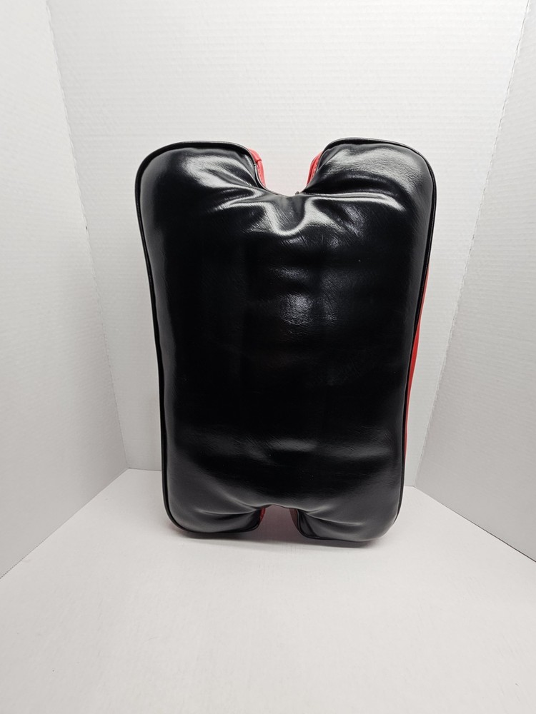 Vintage Camel Saddle Stool Cushion Only Black Red
