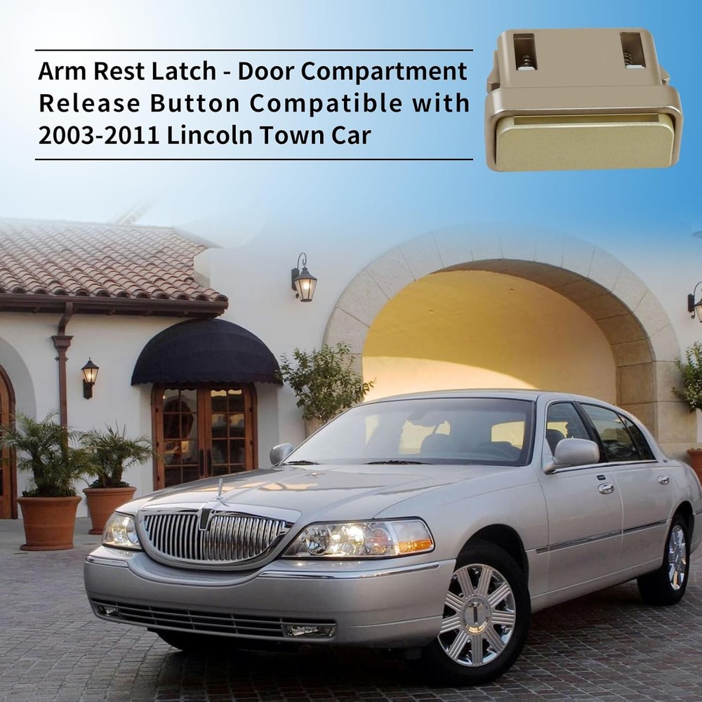 Lincoln Town Car Arm Rest Latch 2 Pack 2003 2011 Door Compartment Button