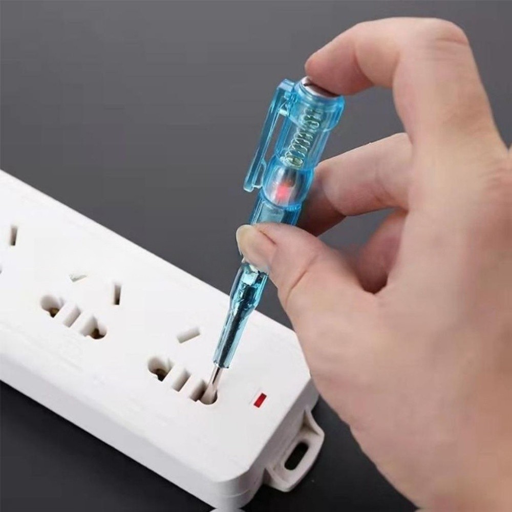3pc Electric Test Pen Kit Portable Screwdriver Tool for Electrical Testing