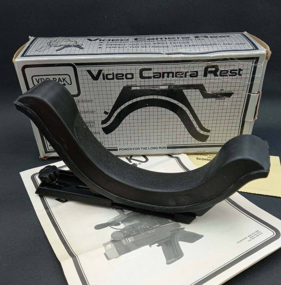 VDO-PAK VIDEO CAMERA REST CR-102 FLAT BASE CAMERA