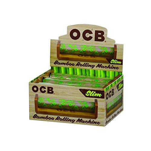OCB Bamboo Rollers KING SIZE Cigarette Hand Rolling Machine (Box of 6 Rollers)
