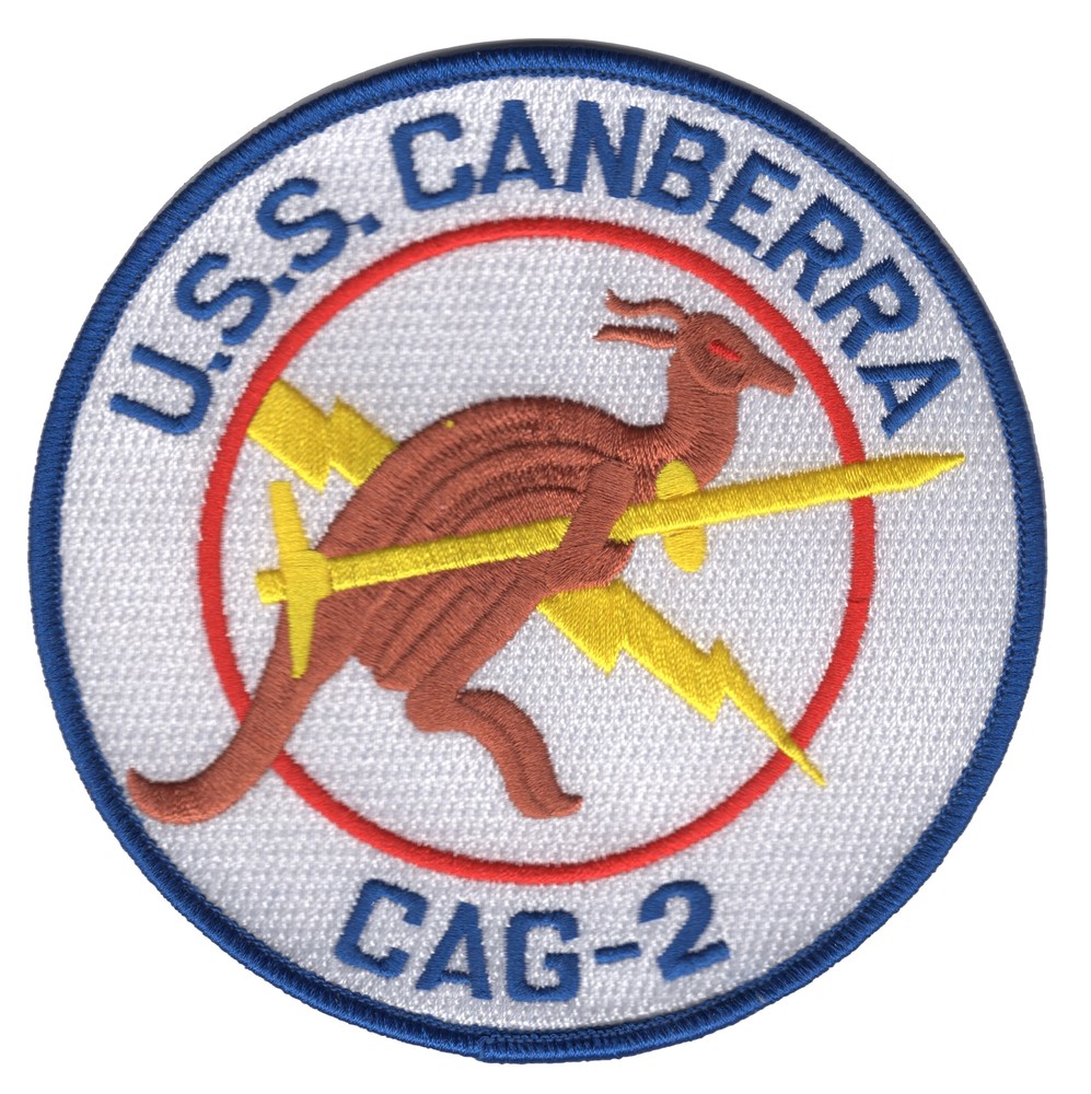 USS Canberra CAG-2 Patch