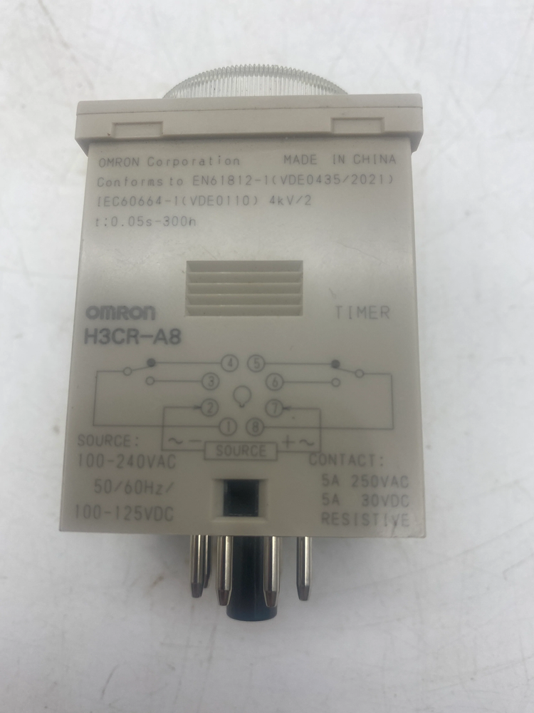 Omron H3CR-A8 Timer Relay (No Box)
