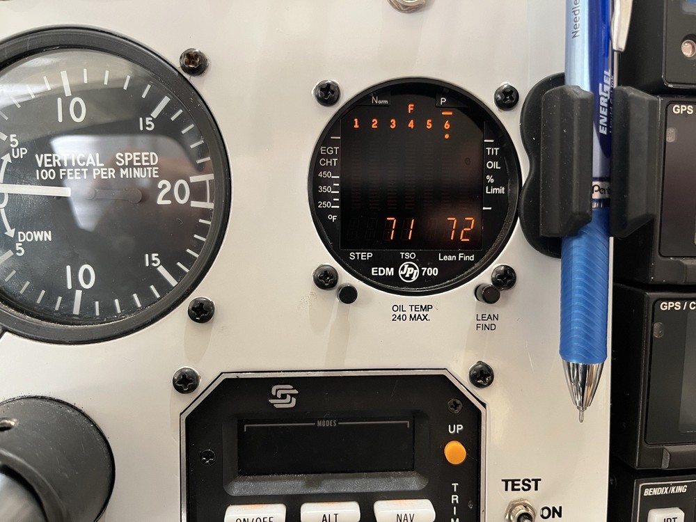 JPI JP Instruments EGT-701-6C Temp Indicator