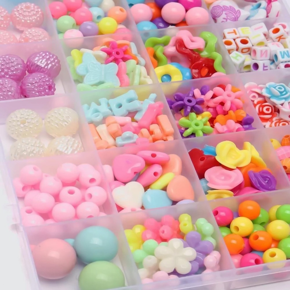 2 PCS 48 Grids Plastic Organizer Container Storage , Clear compartment Storag...