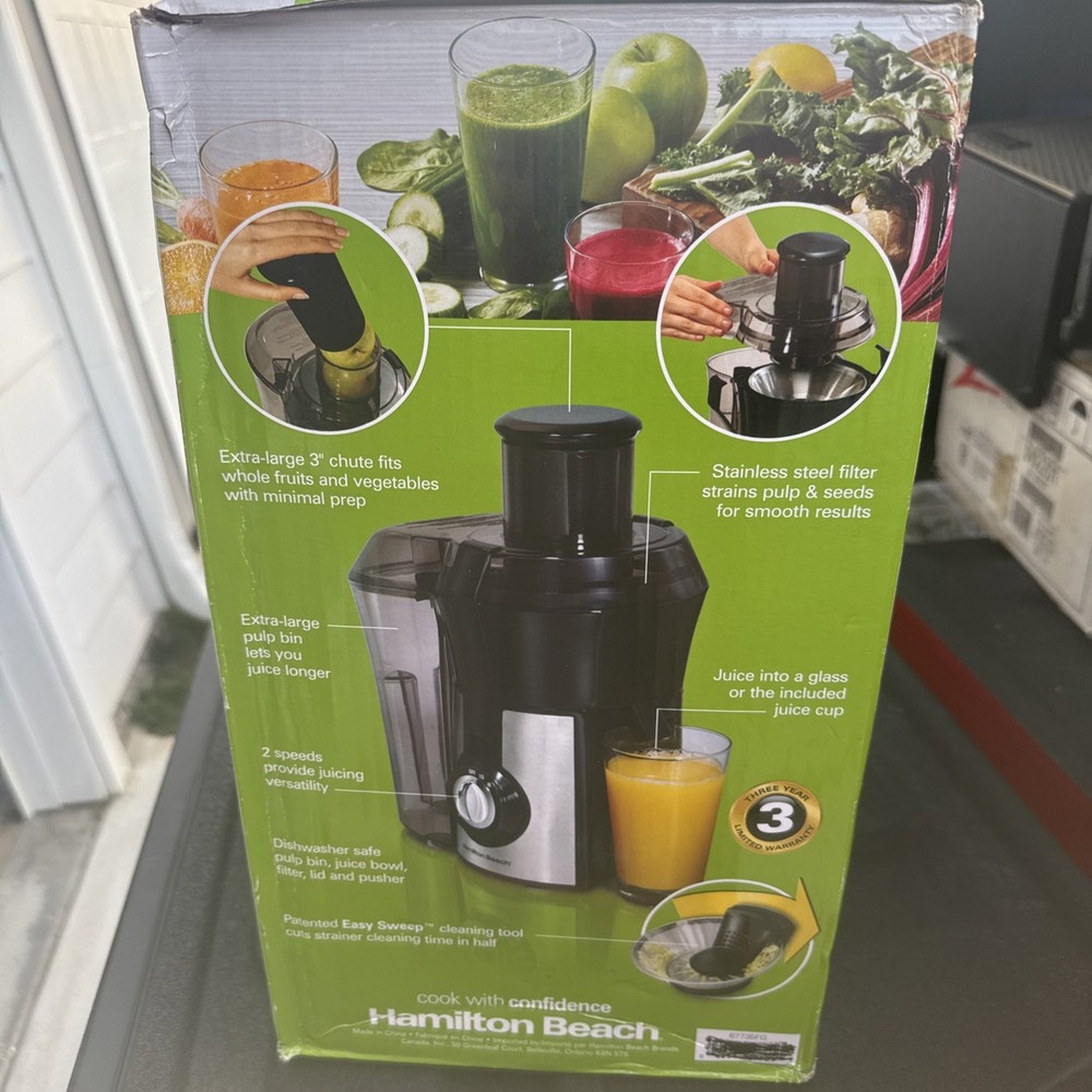 Hamilton Beach 67735 Easy Clean Juice Extractor