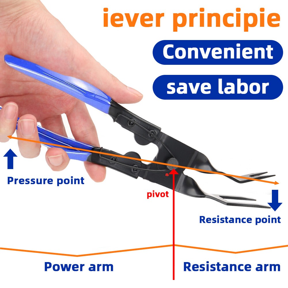 Auto Headlight Pliers Removal Tools Interior Clip Upholstery Disassembly Panel