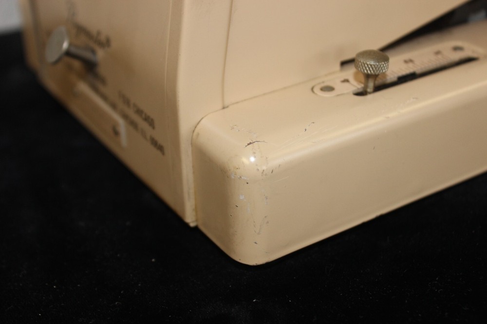 Vintage Paymaster X-550 Check Writer w/ Key