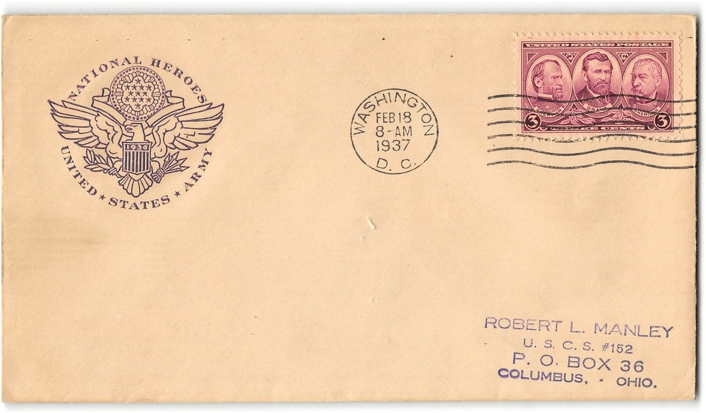 US #737 FDC, 1937