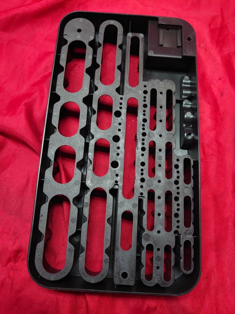 BATTERY Organizer Rack Black