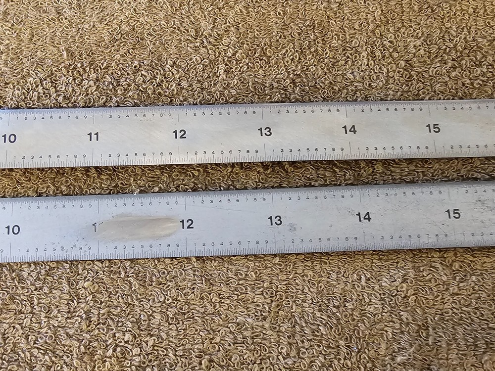 2 Pec 24" 16R Double Sided Drafting Spring Ruler Rule 32 64 100 50ths