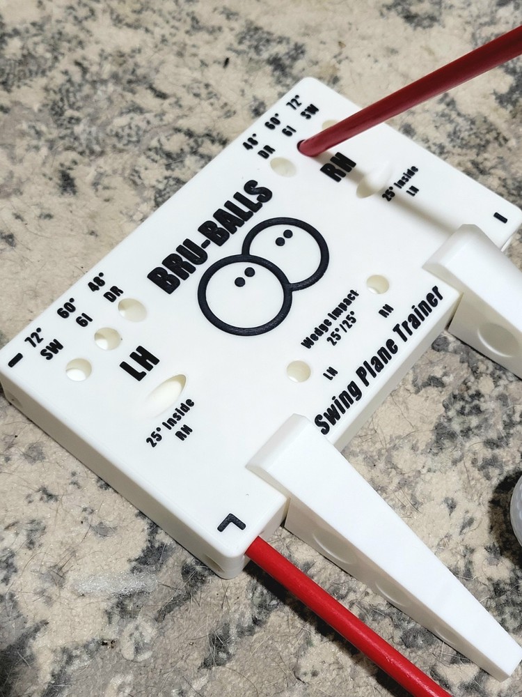 PRO MODEL | Golf Swing Plane Trainer Alignment Stick Base | Putting Aid