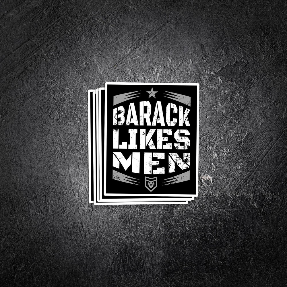 Barack Likes Men Vinyl Decal