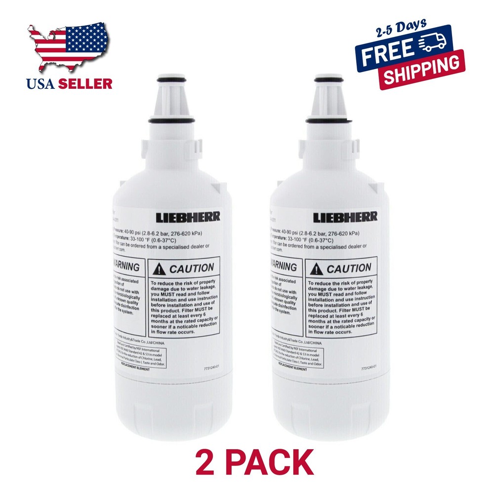 Authentic Liebherr 7440000 & 744000200 Refrigerator Water Filter