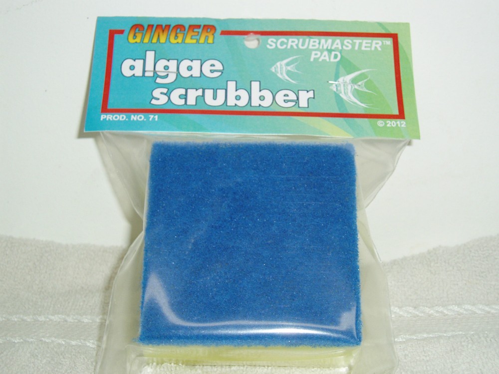 Aquarium ALGAE scrubber SPONGE PAD – individually packaged Scrubmaster