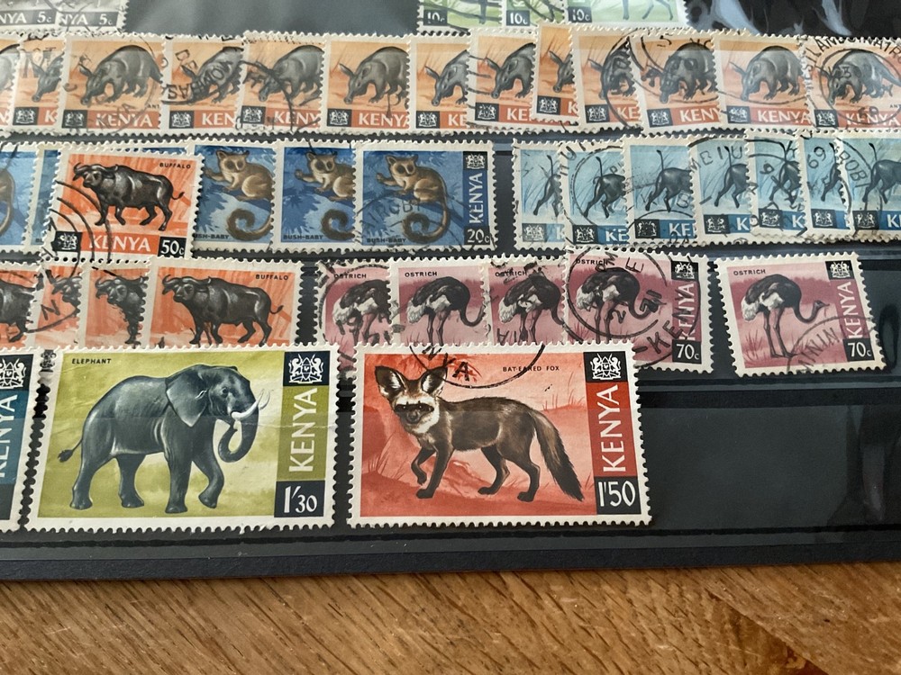 Kenya used stamps B2035