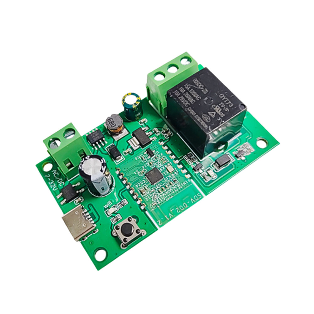 3pc DC7-32V Smart APP Bluetooth WIFI Self-Locking Relay Switch Module Type-C