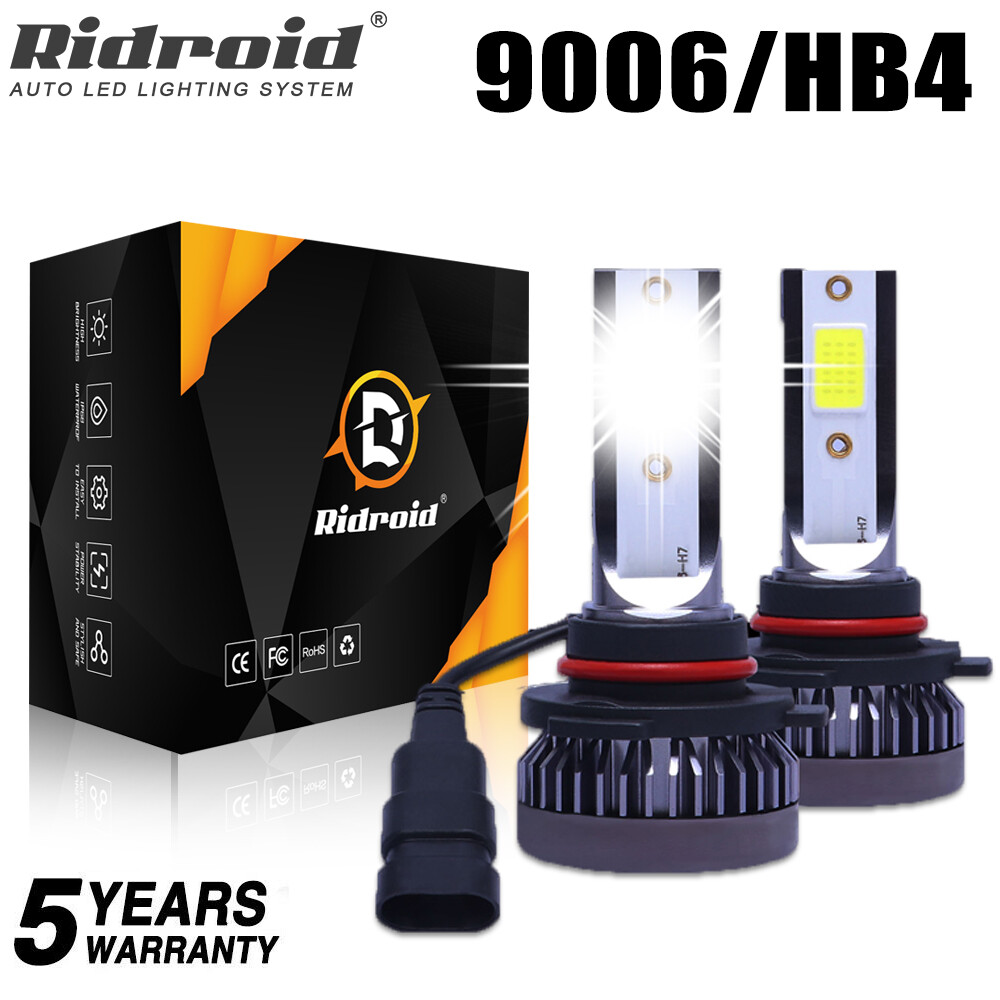 9006 LED Headlight Bulbs Low Beam 6000K for Chevrolet Silverado 1500 1999-2006