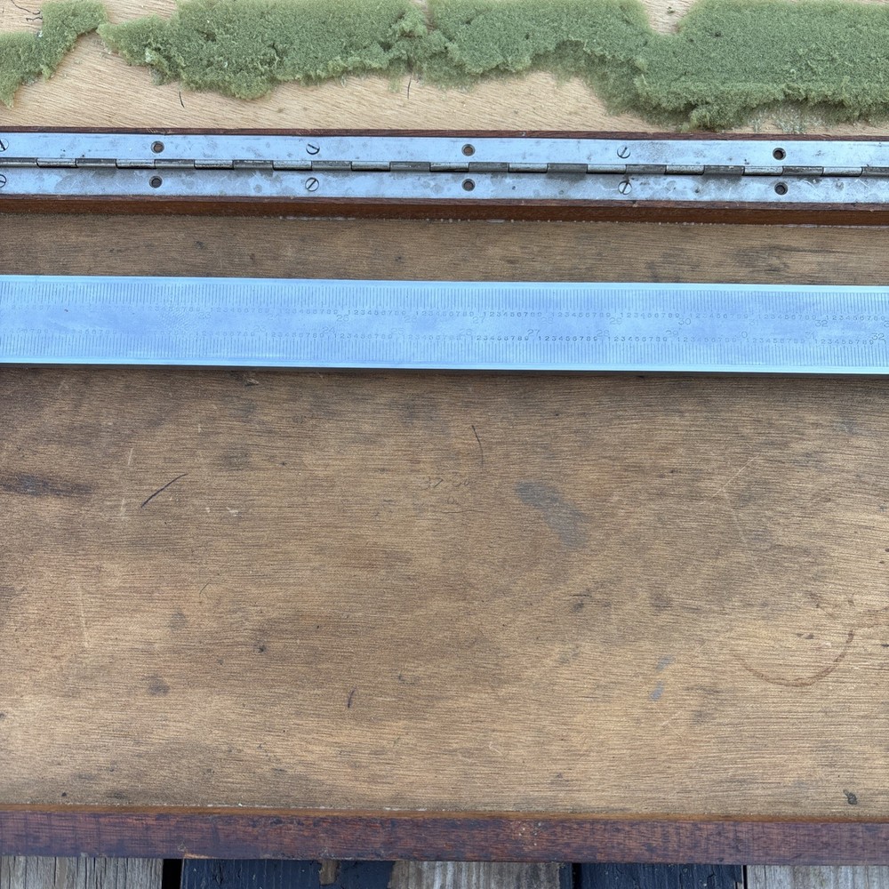Helios Vernier Caliper 0-40” Range W/Case MADE IN GERMANY