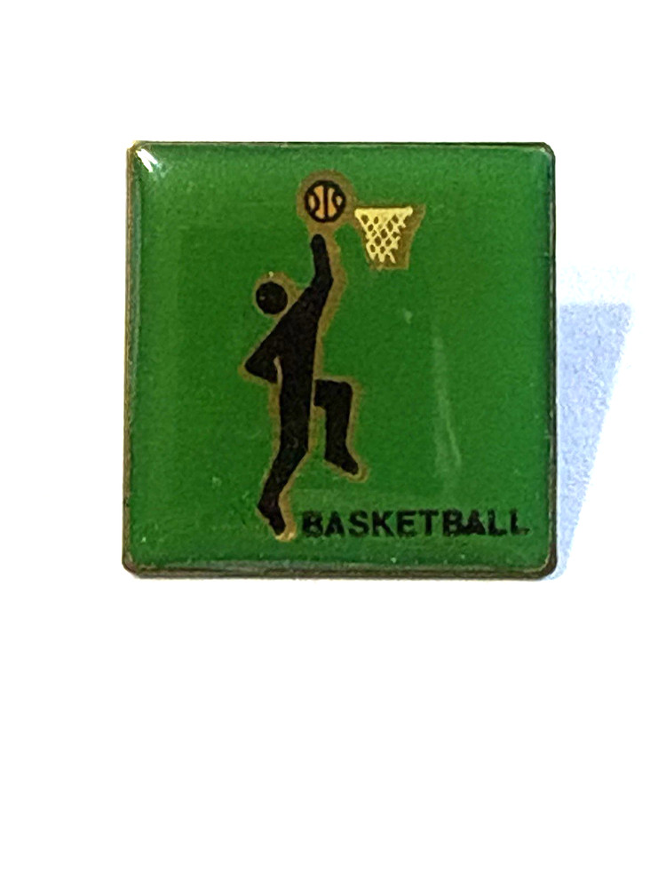 Basketball Player Lapel Pin
