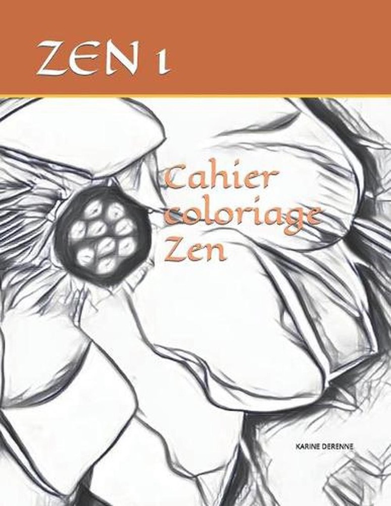 Cahier coloriage Zen