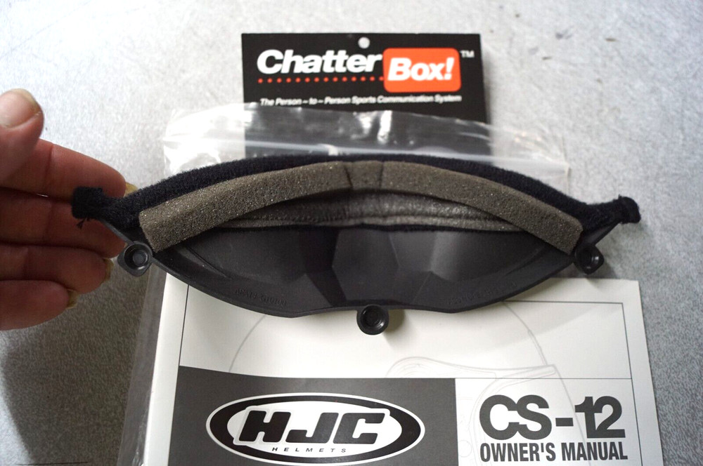 HJC Chatter Box Helmet Chin Curtain CS-12