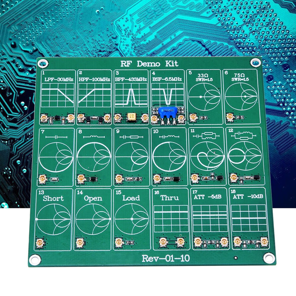 RF Test Module Vector Analyzer Board Filter/Attenuator Module