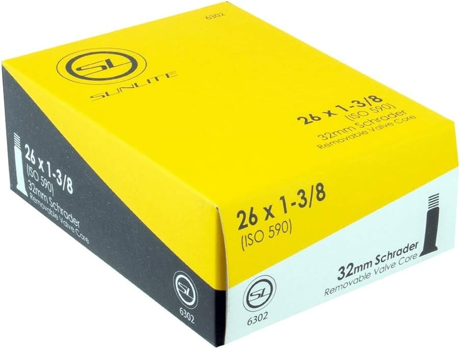 Standad Schrader Valve Tubes, Multiple Sizes
