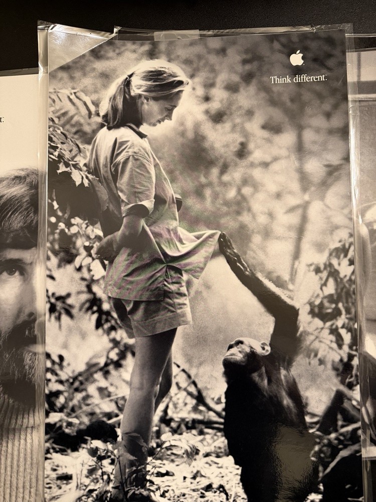 8 Apple “Think Different” 11x17” Advertising Posters Black & White