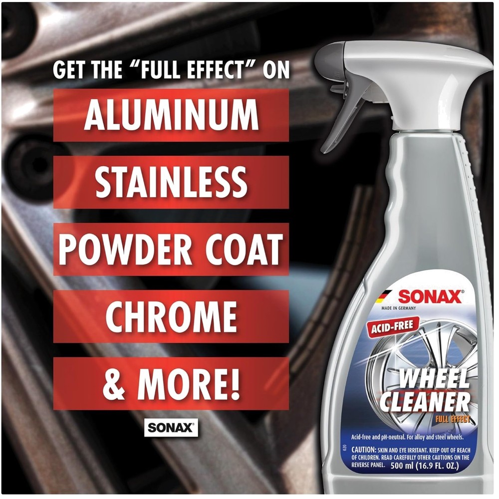 Wheel Cleaner Spray - Color Changing Formula