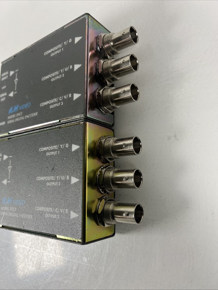 AJA D5CE HDTV SERIAL DIGITAL ENCODER Set of 2