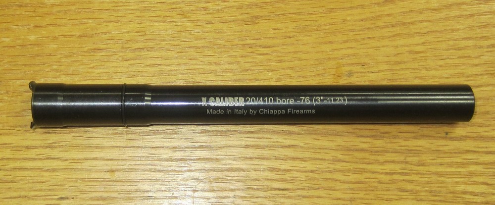 Chiappa X Caliber 20 ga to 410 Insert Barrel