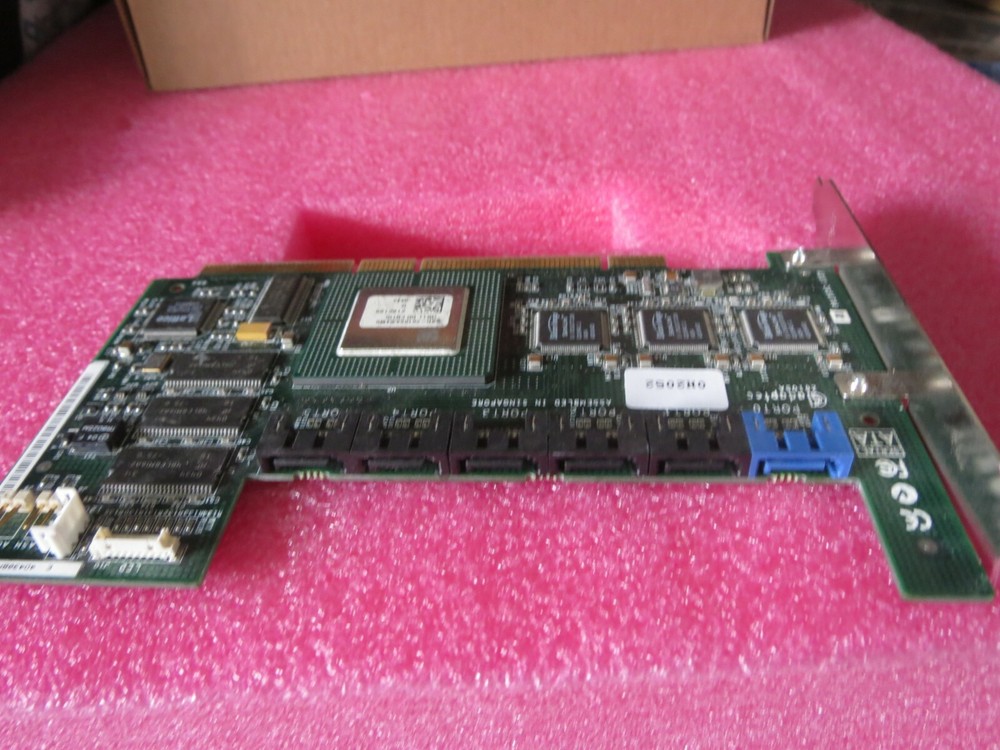 Dell Adapter 0H2052 64MB 6 Port PCI-X SATA Raid Controller