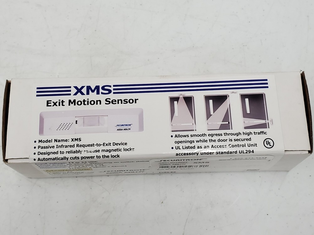 Securitron XMS Exit Motion Sensor - White (134660-1 AO BY6B)