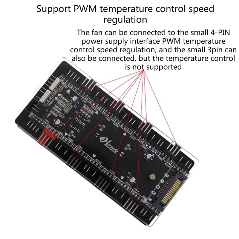 High Quality RGB Transfer Hub 12V to 5V Conversion Interface RGB Convertor