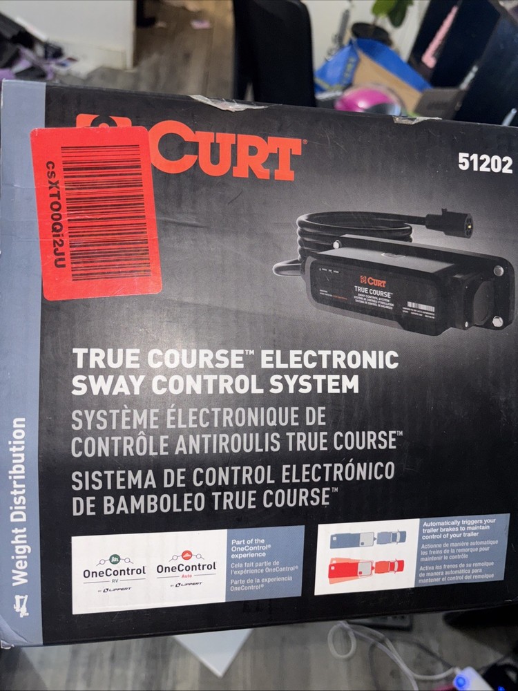 Curt 51202 True Course Advanced Bluetooth Trailer Sway Control System (61)