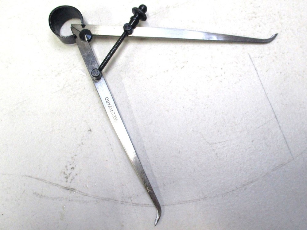 (40L730) 0.6" - 6-1/2" Steel Flat Leg Inside Spring Caliper