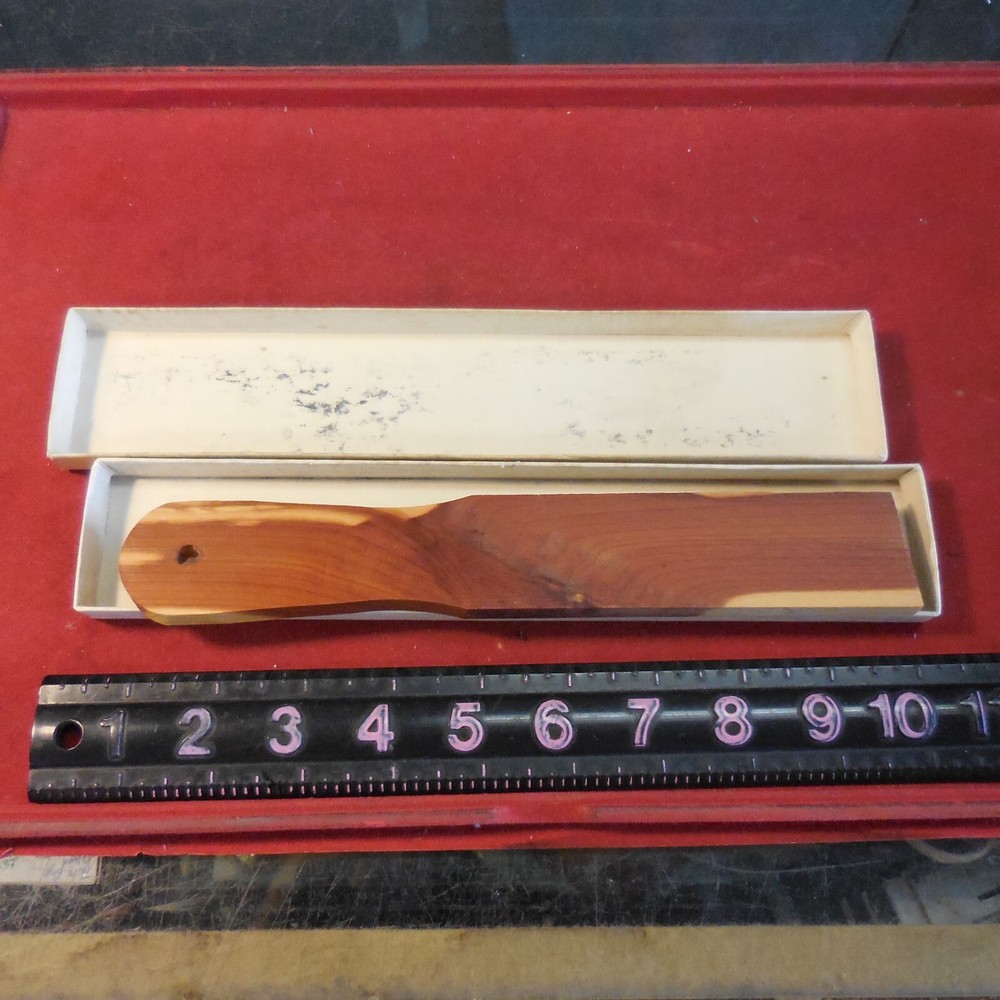 NIB CHUPPA KNIFE MFG. PADDLE WHET STONE