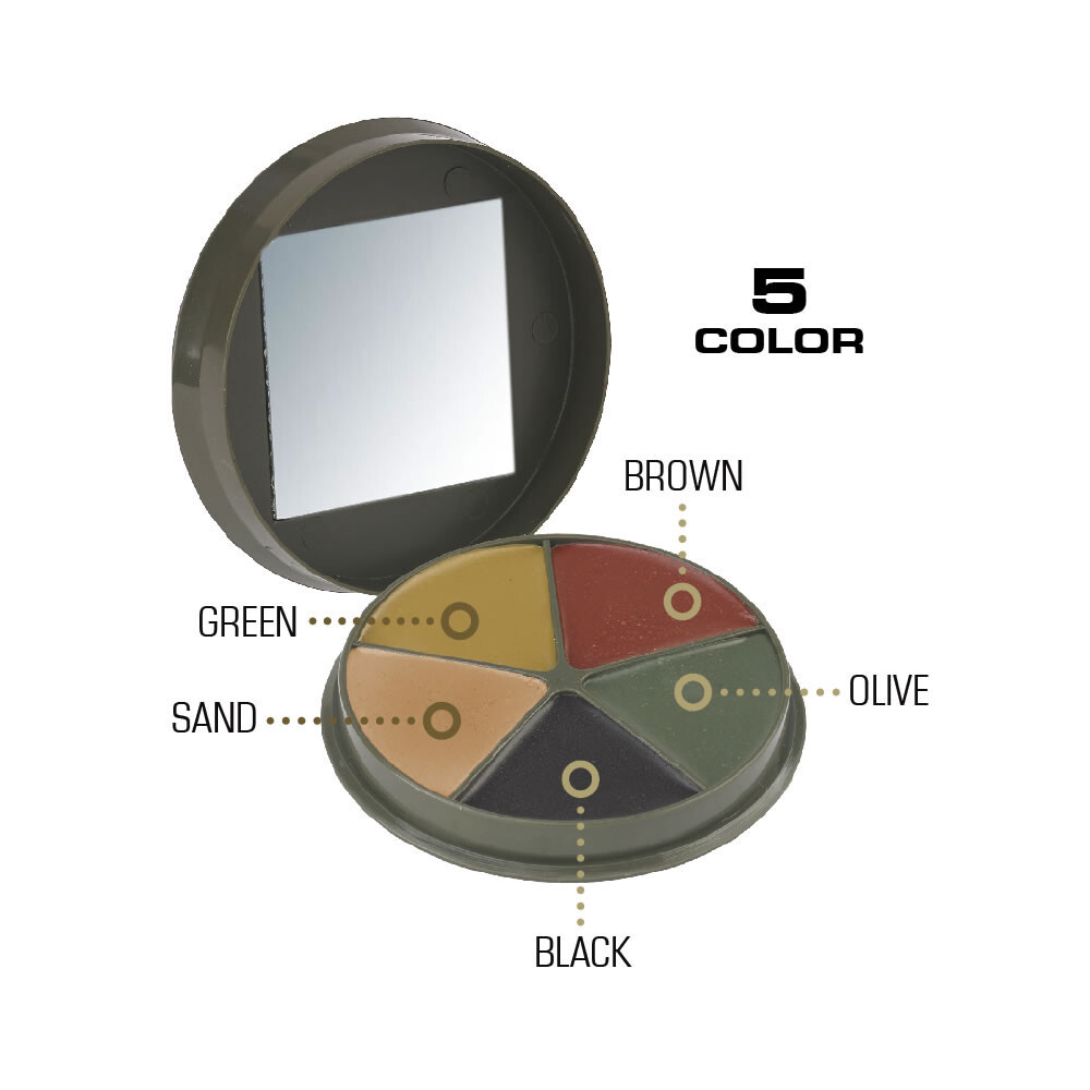 CAMCON CAMOUFLAGE CREAM COMPACT 5 COLOR 61350