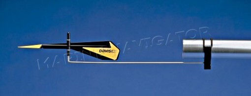 DAVIS Black Max Wind Indicator 203mm for small Boats
