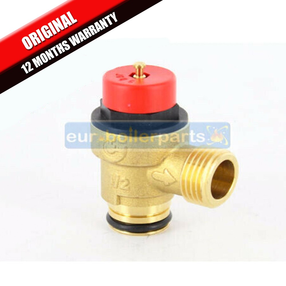 VIESSMANN VITODENS 222-F 19 26 35KW PRESSURE RELIEF VALVE 7833037 WAS 7823864