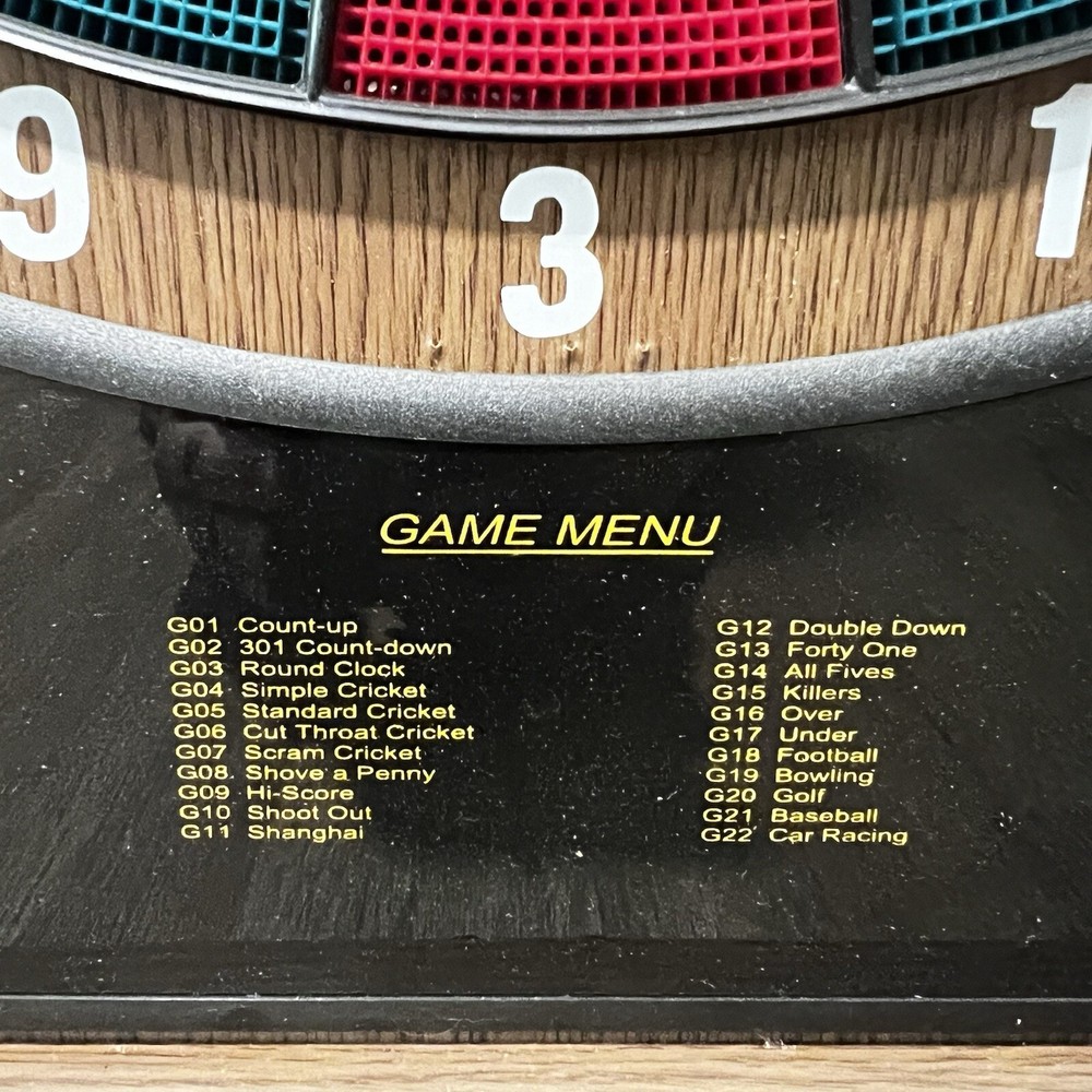 ARACHNID Electronic Dartboard TESTED & WORKING