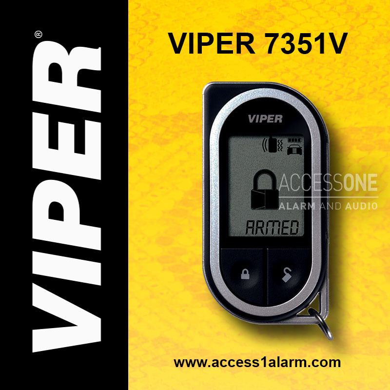 Viper 7351V 2-Way LCD Replacement Remote Control Responder LC Series